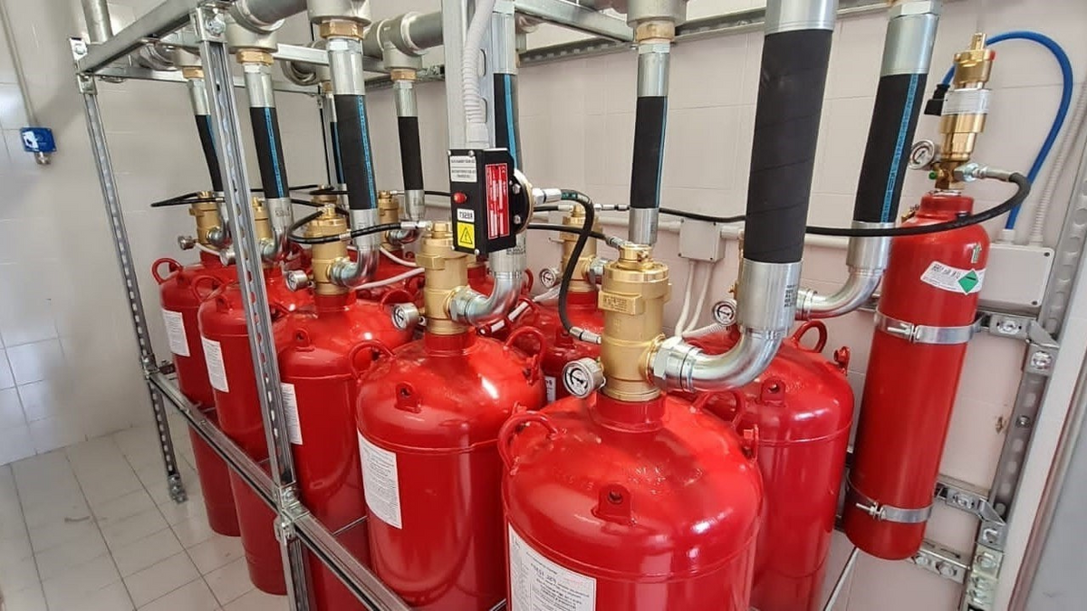 How Does an FM-200 (HFC-227ea) Fire Suppression System Work?