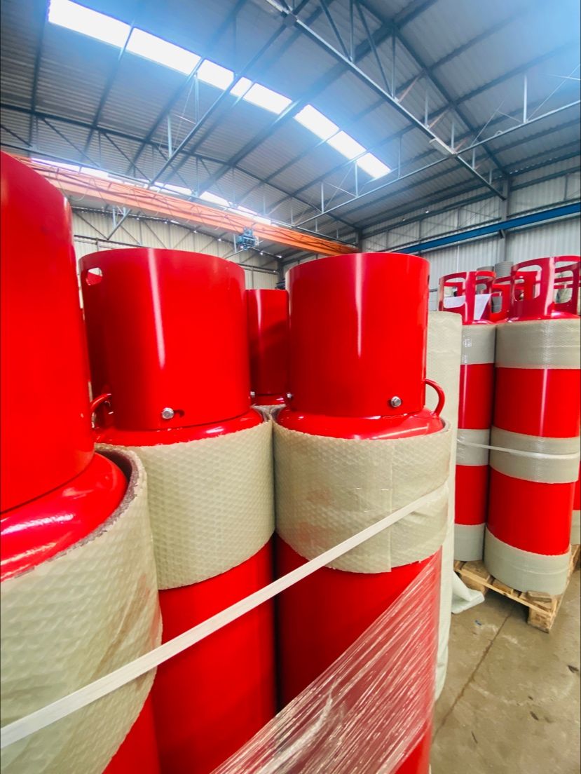 FM-200 (HFC-227ea) / Novec 1230 (FK-5-1-12) 25/42 Bar Fire Suppression System Cylinders
