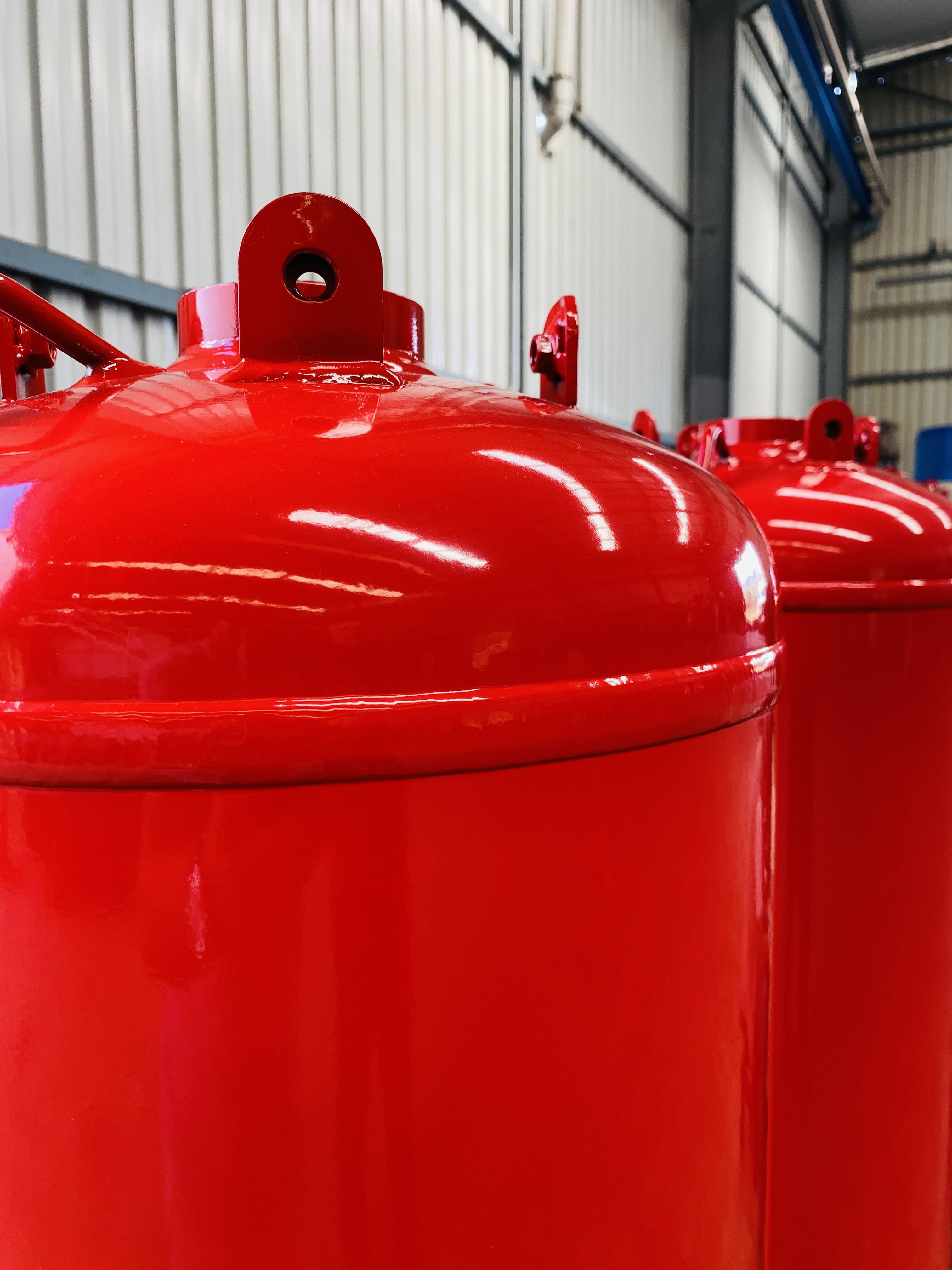 FM-200 (HFC-227ea) / Novec 1230 (FK-5-1-12) 25/42 Bar Fire Suppression System Cylinders